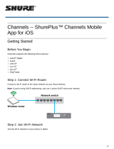 Shure Channels User guide