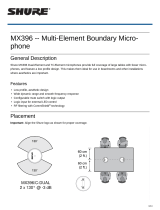 Shure MX396 User guide