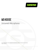 Shure MX400SE User guide