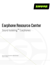 Shure Earphone-Resource-Center User manual