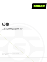 Shure AD4D User guide