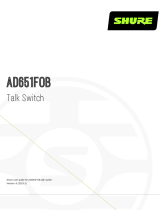 Shure AD651FOB User guide