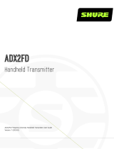 Shure ADX2FD User manual