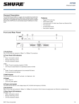 Shure AXT620 User guide