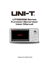 UNI-T UTG962E User manual