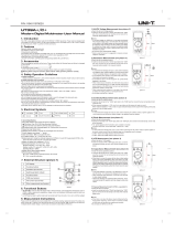 UNI-T UT39C+ User manual