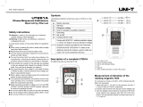UNI-T UT261A User manual