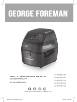 George Foreman GHFD6840G User guide