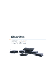 ClearOne INTERACT Pro User manual