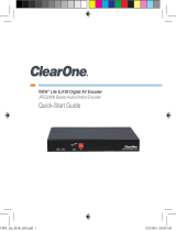 ClearOne VIEW Lite EJ100 Encoder Quick start guide