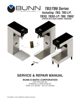 Bunn TB3Q, 25.75" Trunk, 90 OZ Concentrate User manual