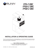 Bunn FPG-2 DBC Stainless Steel Installation guide