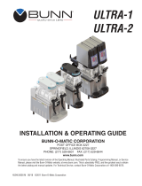 Bunn Ultra-2 HP White/Stainless, Manual Fill Installation guide