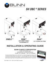 Bunn Single® SH Soft Heat® DBC® Stainless, 120V Installation guide