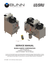 Bunn U3 120/208V User manual