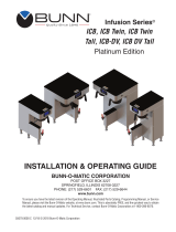 Bunn ICB-DV Dual Volt, Platinum Edition, 120V Installation guide