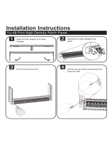Tripp Lite 1U-48 Port High Density Patch Panel Installation guide