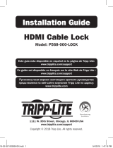 Tripp Lite HDMI Cable Lock Installation guide