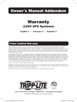 Tripp Lite 120V UPS Systems Owner's manual