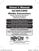 Tripp Lite 10/100/1000 Media Converters Owner's manual