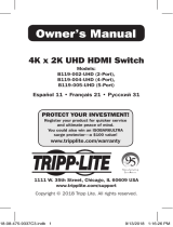 Tripp Lite B119-005-UHD Owner's manual