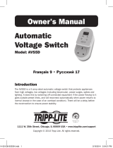Tripp Lite AVS5D Owner's manual