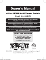 Tripp Lite B119-4X1-MV Owner's manual