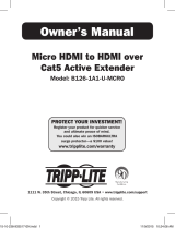 Tripp Lite B126-1A1-U-MCRO Owner's manual