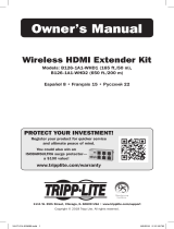 Tripp Lite B126-1A1-WHD1 & B126-1A1-WHD2 Owner's manual