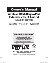 Tripp Lite B126-1D1-WHD1 Wireless HDMI/DisplayPort Extender Owner's manual