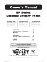 Tripp Lite BP Series External Battery Packs Owner's manual
