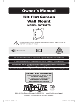 Tripp Lite DWT1327S Display Mount Owner's manual