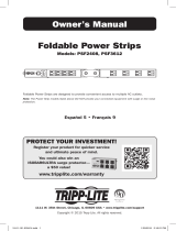 Tripp Lite Foldable Power Strips Owner's manual