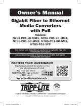 Tripp Lite Gigabit Fiber to Ethernet Media Converters Owner's manual