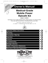 Tripp Lite Medical-Grade Mobile Power Retrofit Kit User manual