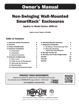 Tripp Lite Non-Swinging Wall-Mounted SmartRack® Enclosures Owner's manual