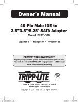 Tripp Lite P0 Owner's manual