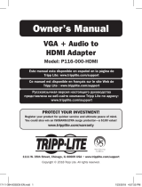 Tripp Lite P116-000-HDMI Owner's manual