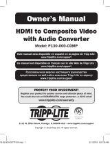 Tripp Lite P130-000-COMP Owner's manual