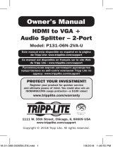 Tripp Lite P131-06N-2VA-U Owner's manual