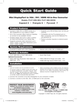Tripp Lite P137-06N-HDV & P137-06N-HDVW Owner's manual