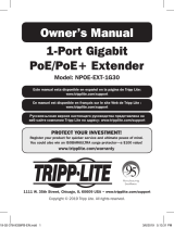 Tripp Lite POE-EXT-1G30 Owner's manual