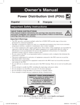 Tripp Lite Power Distribution Units Owner's manual