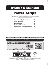 Tripp Lite Power Strips Owner's manual