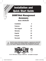 Tripp Lite SRCOOLNET Owner's manual