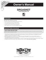 Tripp Lite SRGASKET Airflow Kit Owner's manual