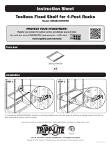 Tripp Lite SRSHELF4PHDTM Fixed Shelf Owner's manual