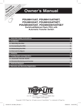 Tripp Lite Switched/Metered Rack PDUs Owner's manual