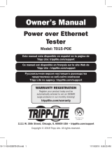 Tripp Lite T015-POE Owner's manual