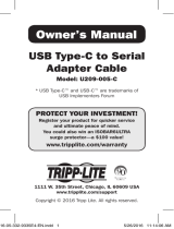 Tripp Lite U209-005-C Owner's manual